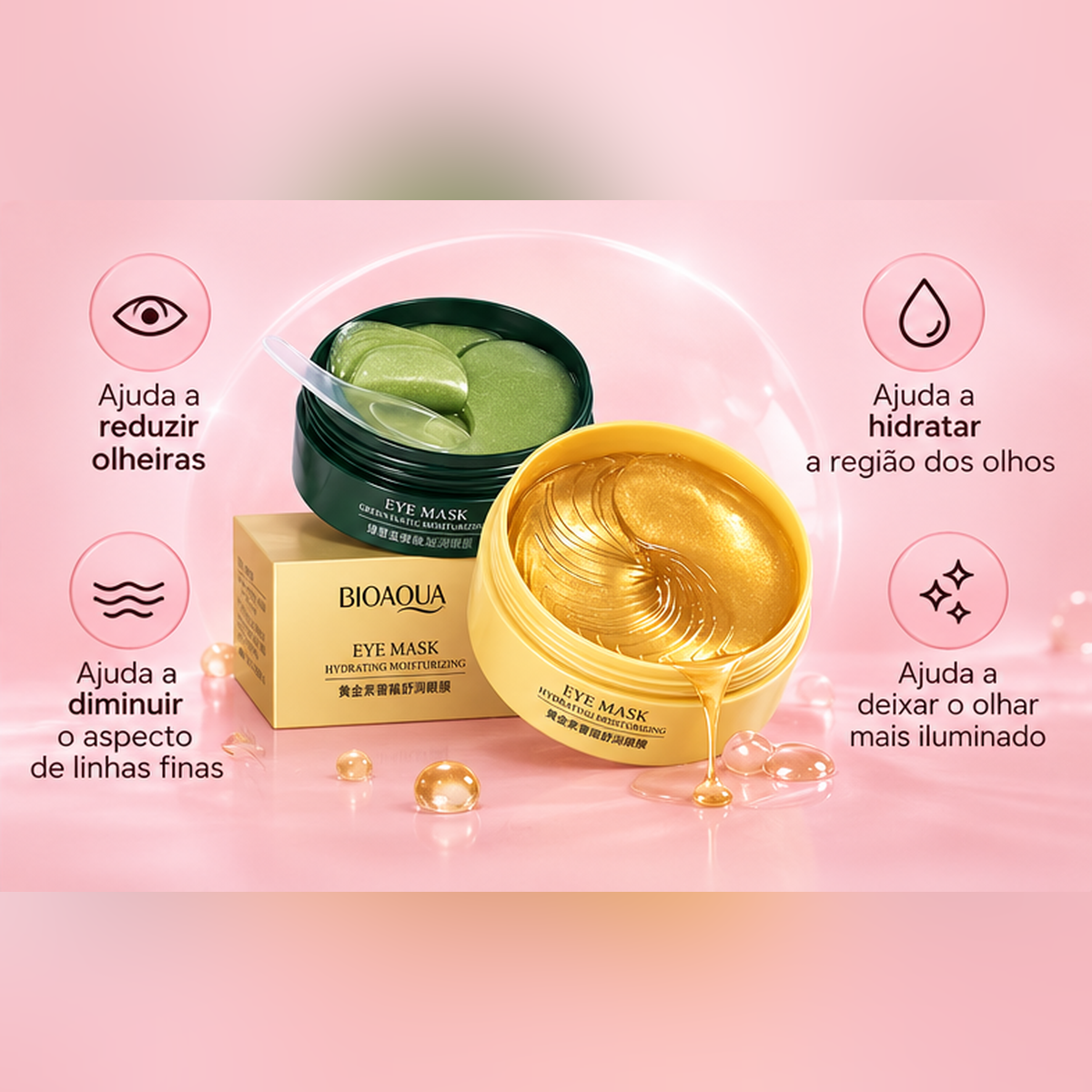 Benefícios da máscara de olhos