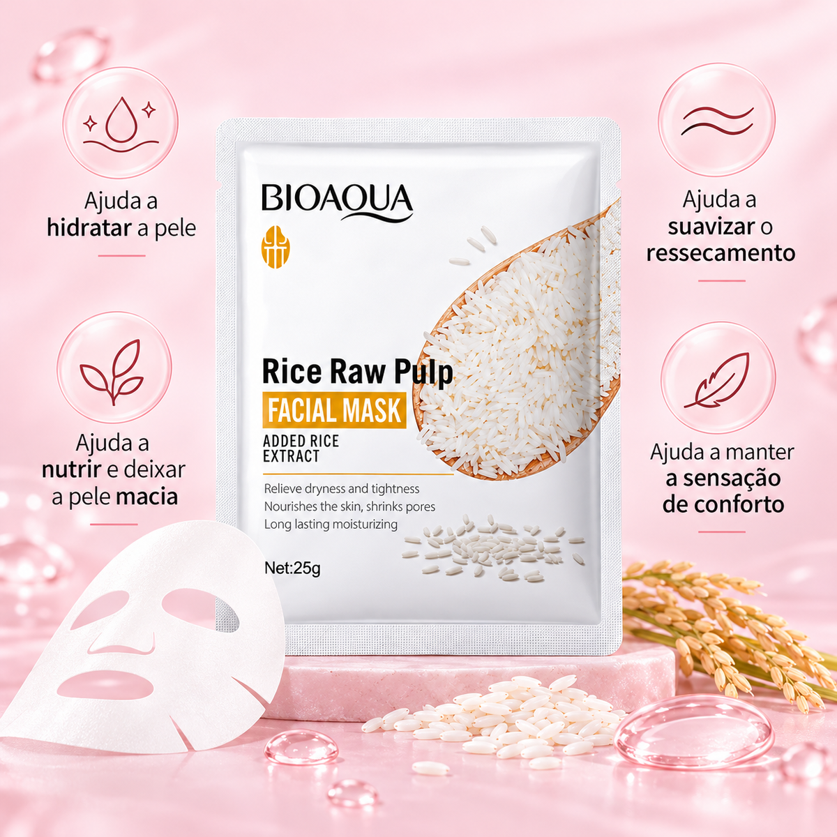 Benefícios da máscara facial