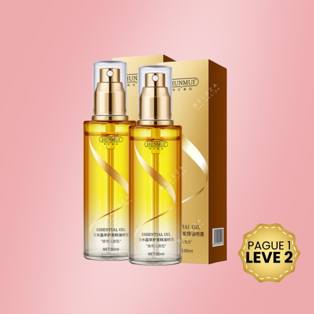 BelaFios Gold© 10 em 1: Spray Selador Multifuncional Coreano (Pague 01 Leve 02)