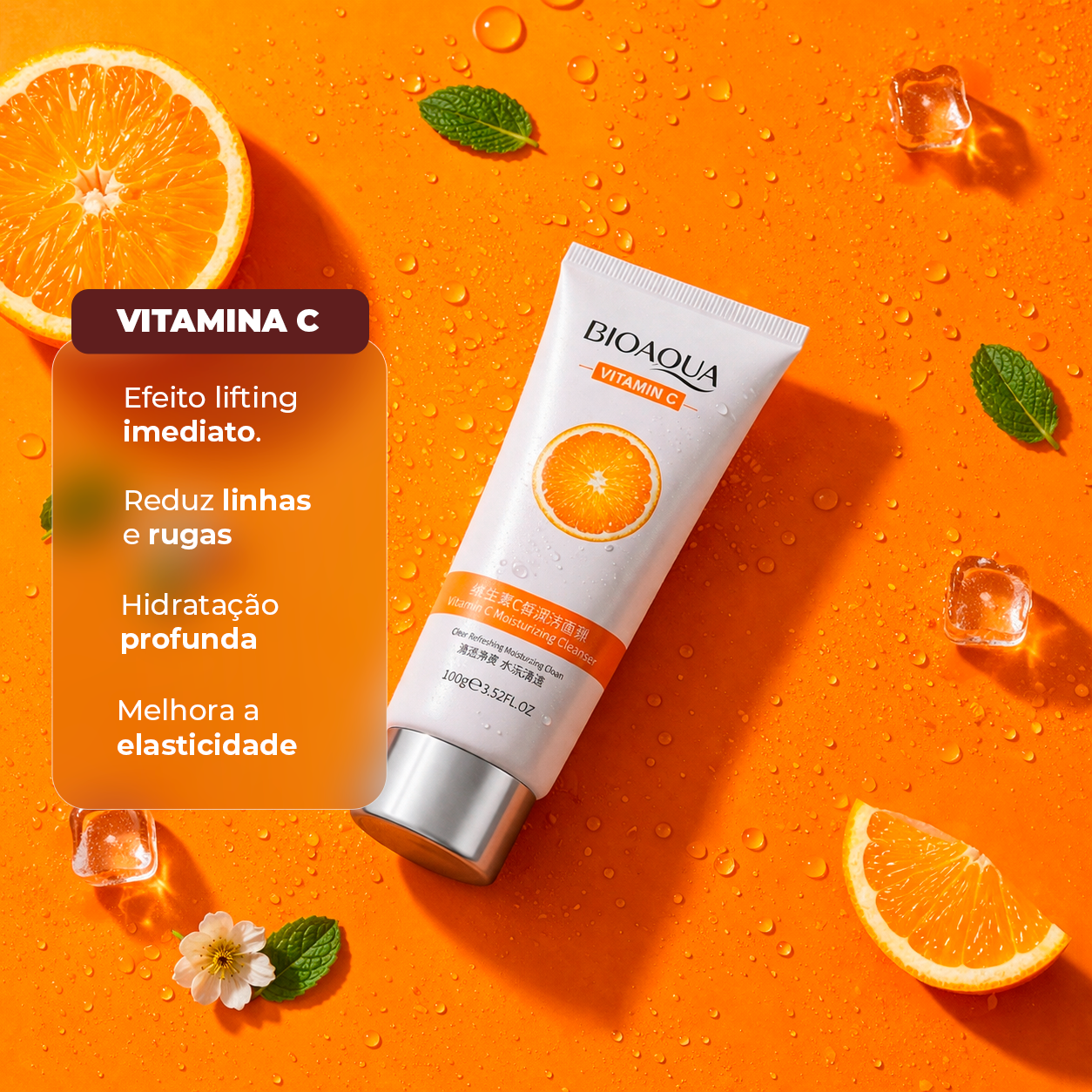 Kit BioAqua Glow Frutado - Pele de seda.