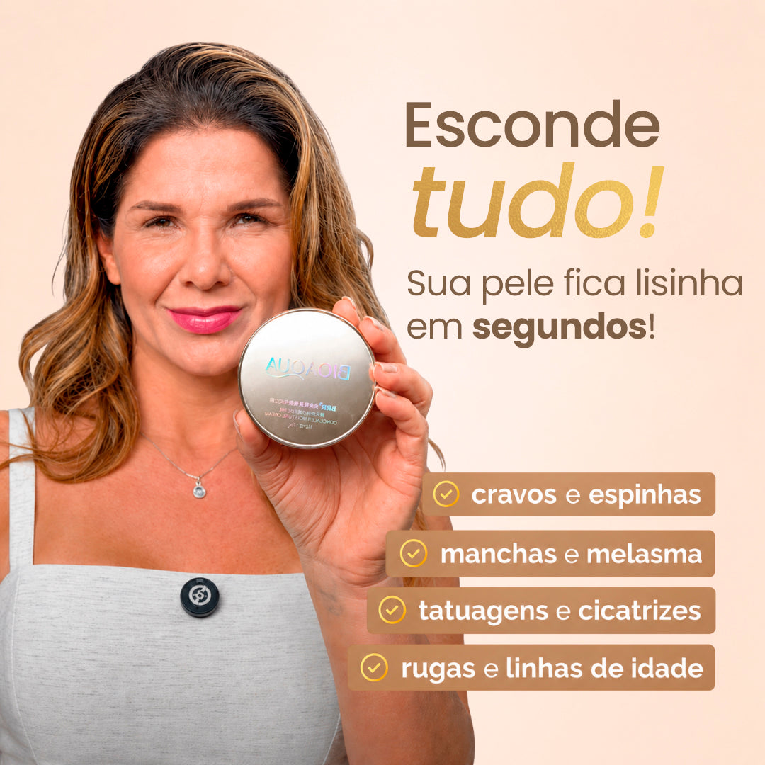 BioAqua Cream© - Base Profissional com Hidratação | Compre 1 e Leve 2 + Brindes e Frete Grátis