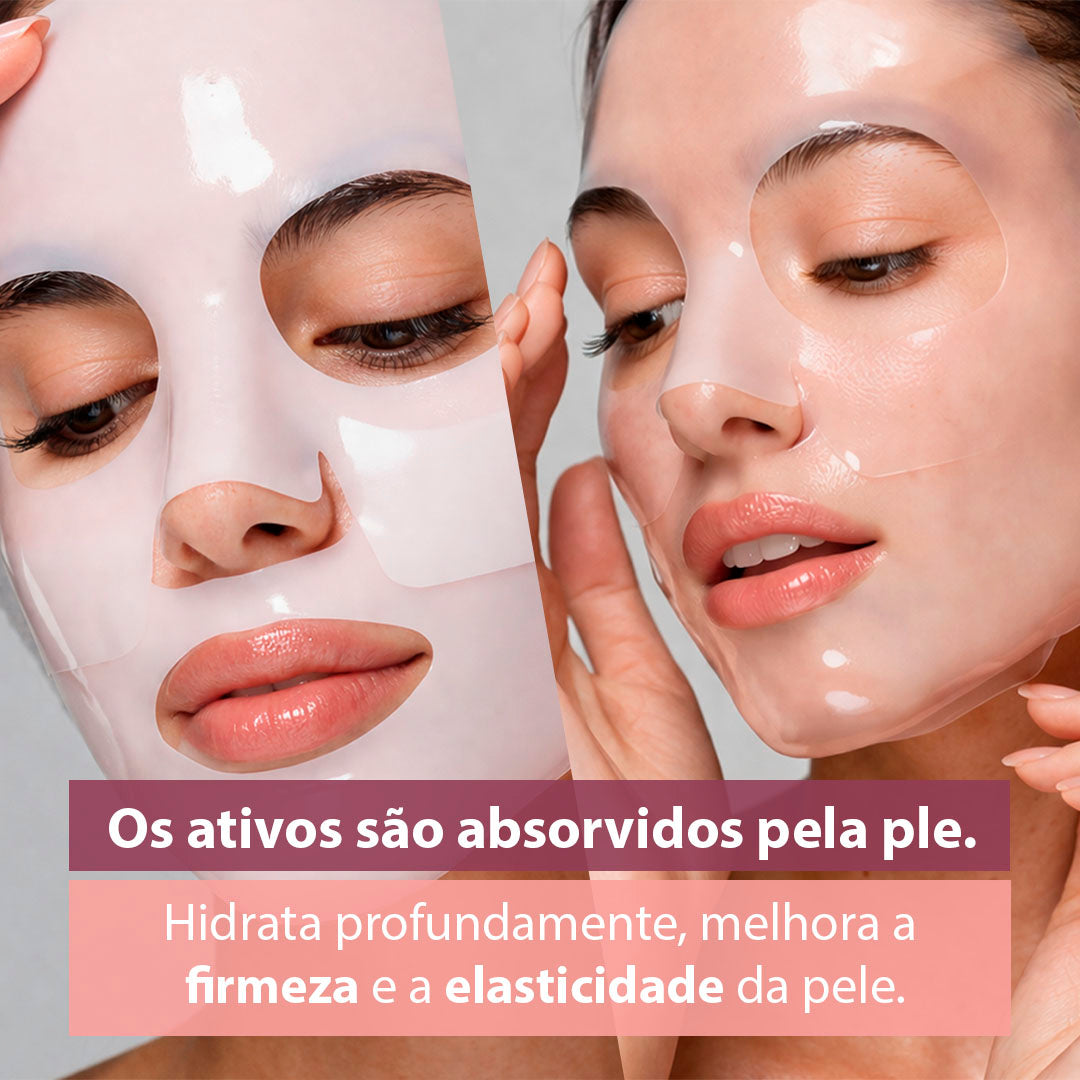 Mascara de colágeno BioAqua - Anti idade & Linha de expressão