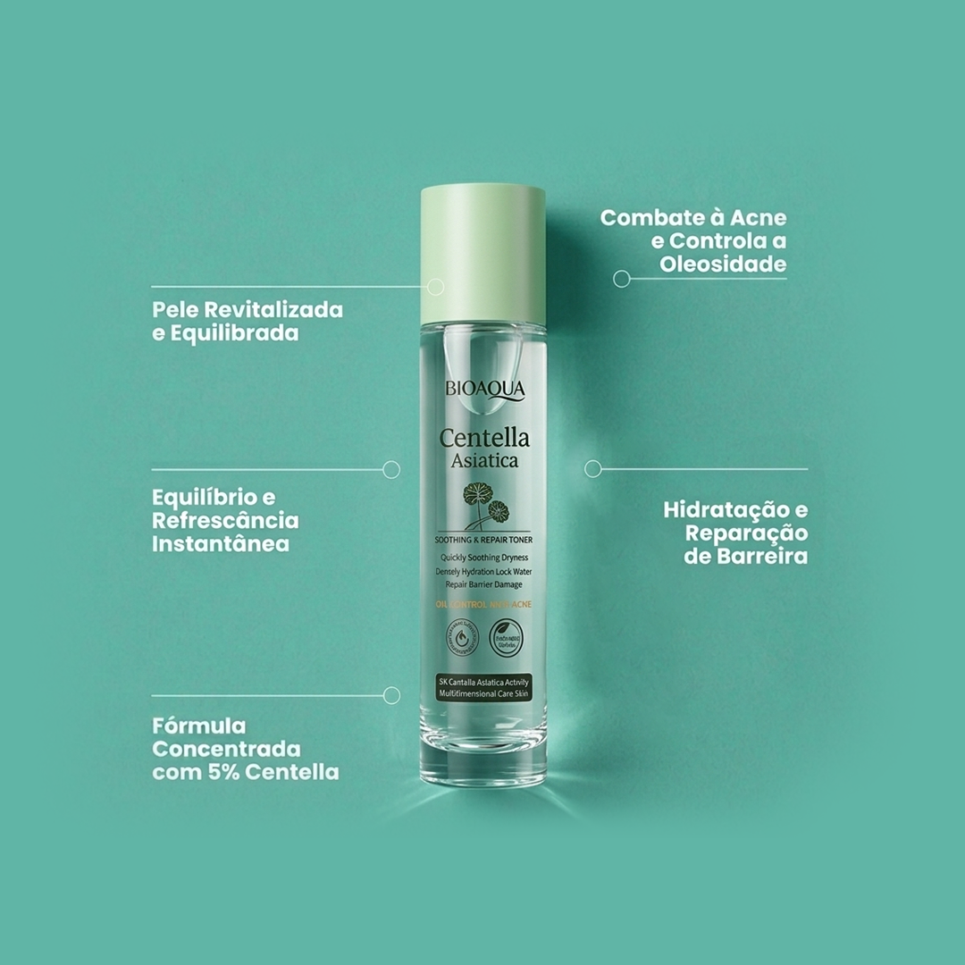 Kit BioAqua Centella -  Reparação Total da Pele