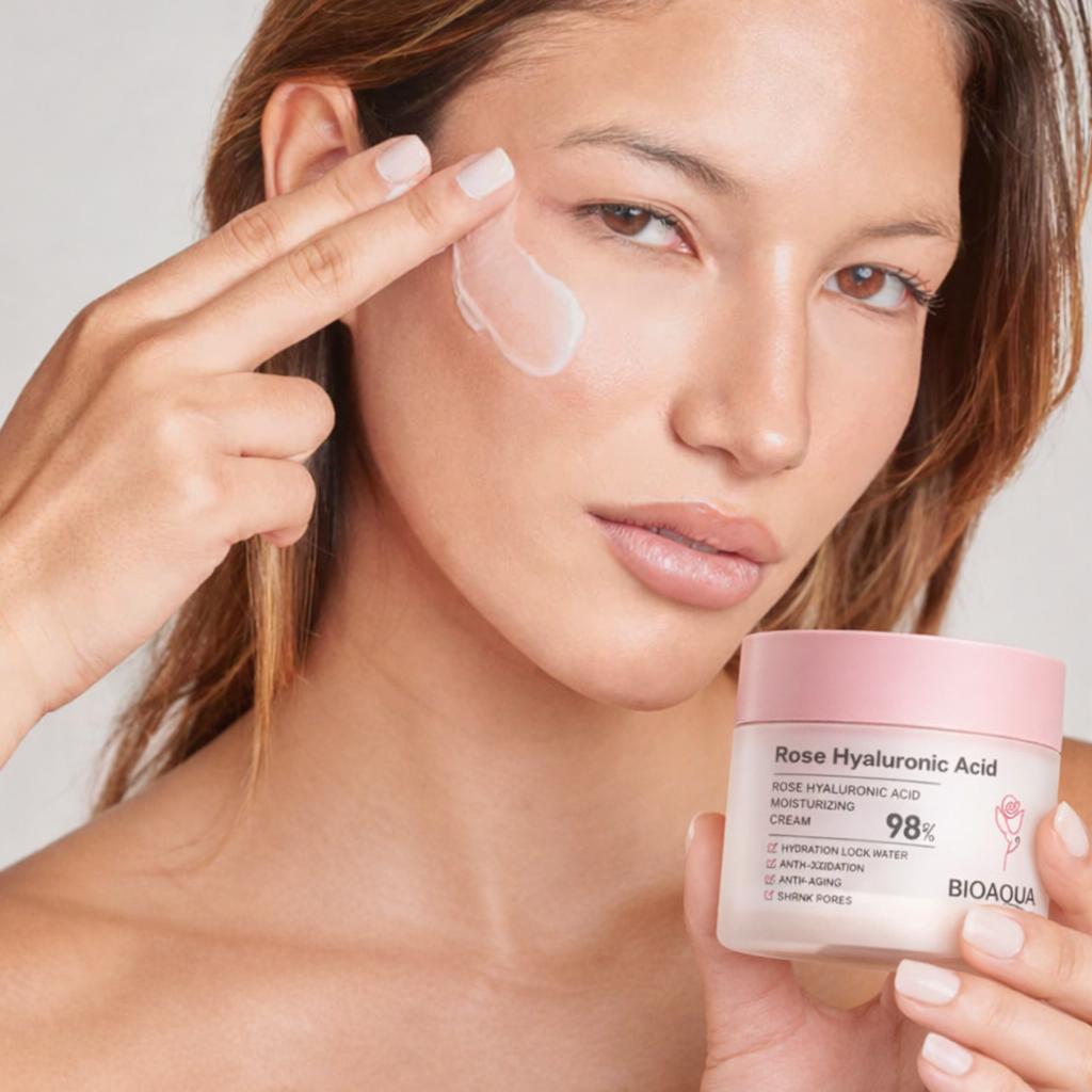 BioAqua Creme Facial – Hidrata, Suaviza e Revitaliza