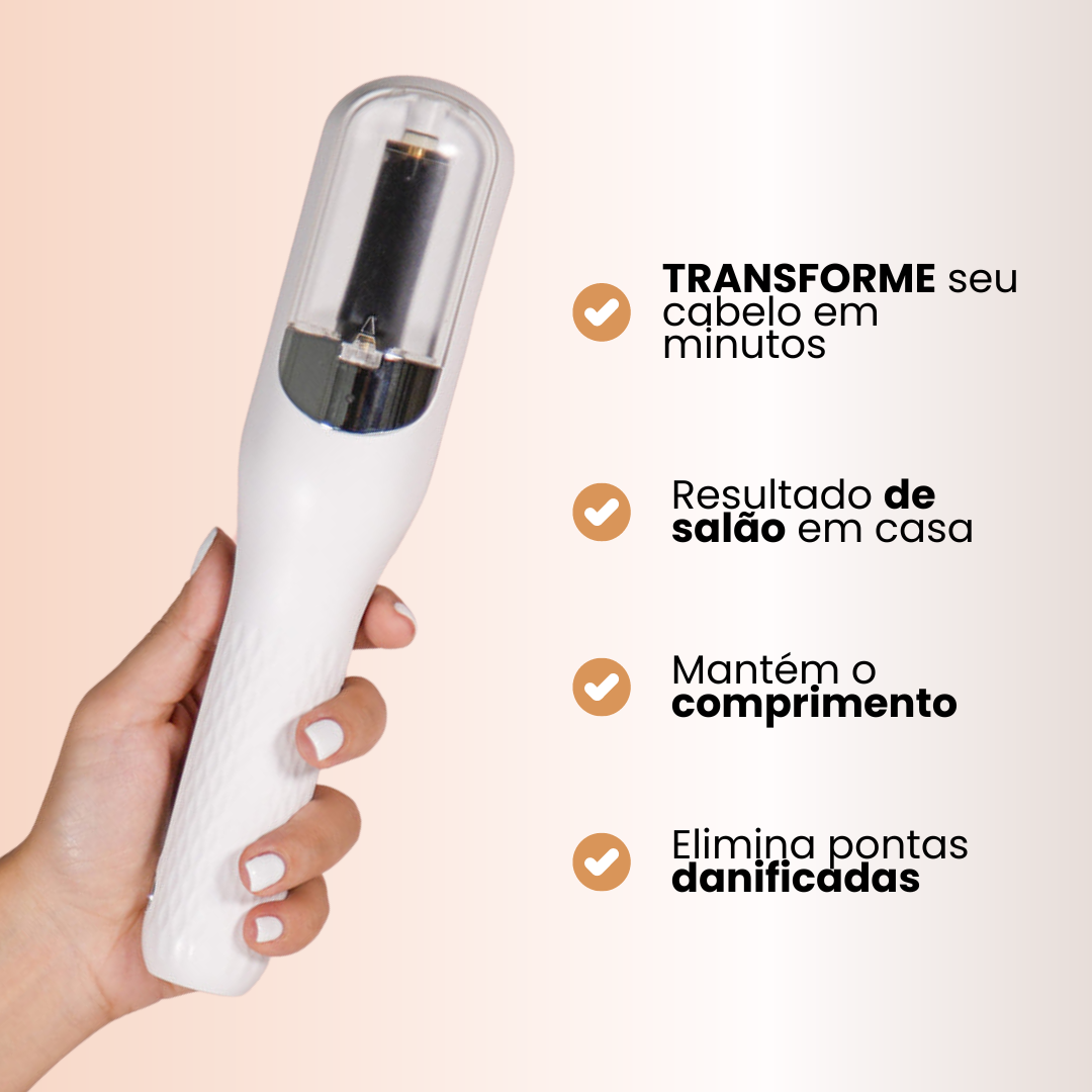 Escova Aparadora de Pontas Duplas - BellaBrush™ 2024 ORIGINAL [+ Brinde Exclusivo]
