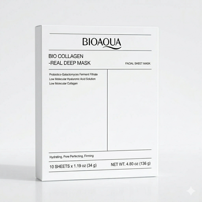 Mascara de colágeno BioAqua - Anti idade & Linha de expressão