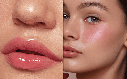 Derol Lips & Blush - Tom Natural Para Boca e Rosto [COMPRE 01 LEVE 02]