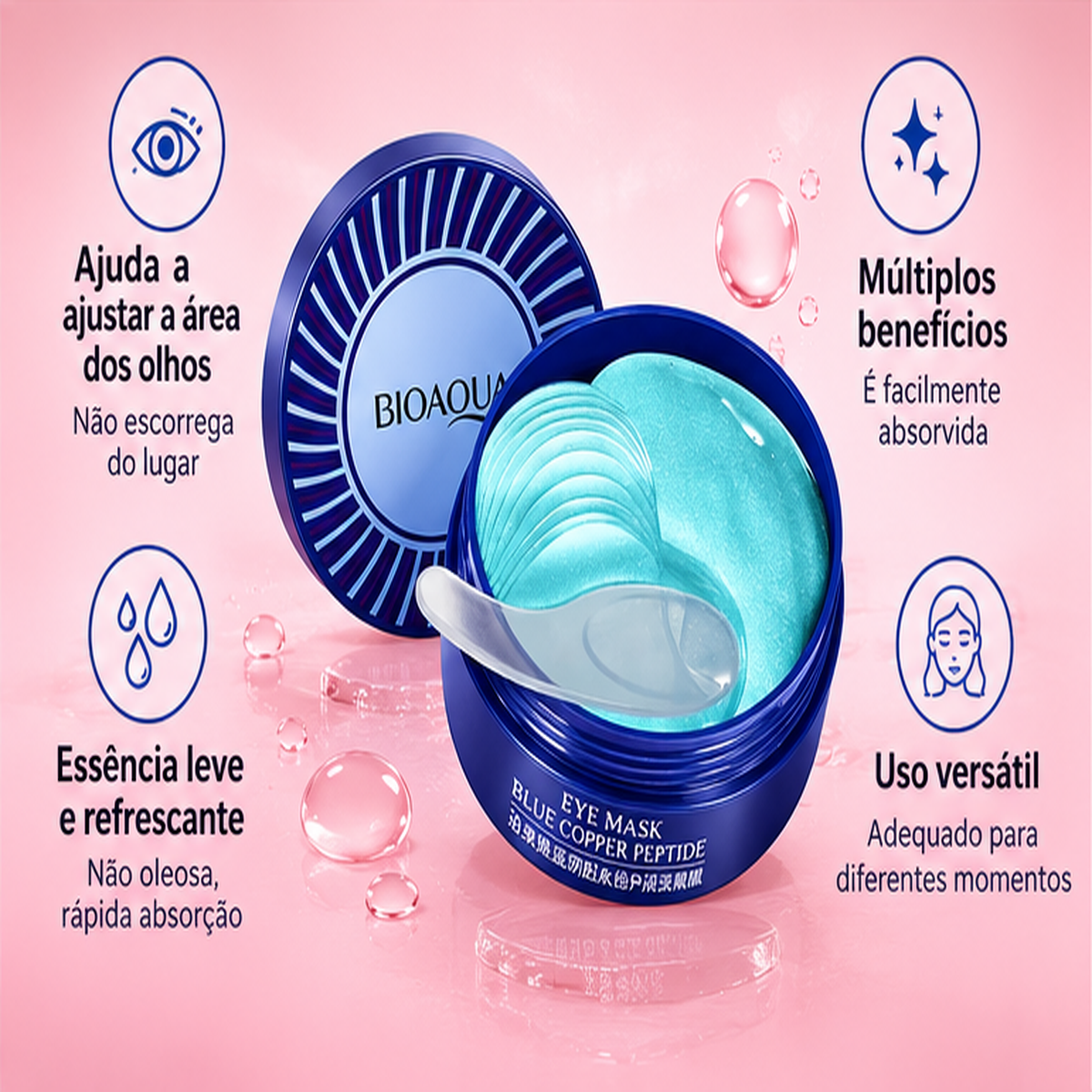 Benefícios da máscara de olhos