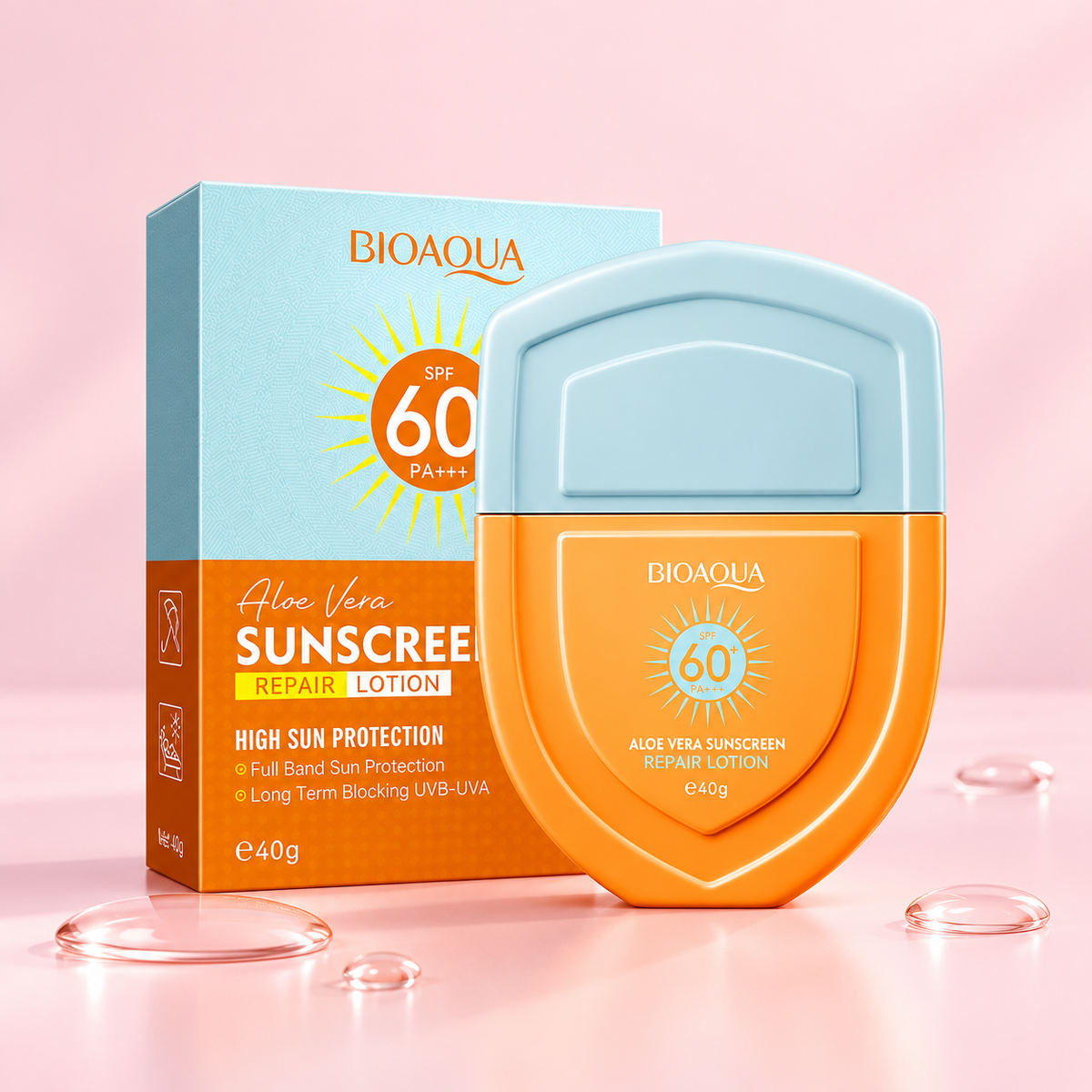 Protetor Solar Aloe Vera FPS 60 BioAqua