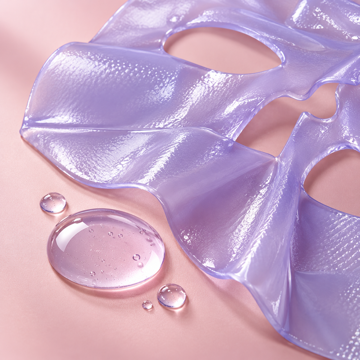 Textura da máscara facial