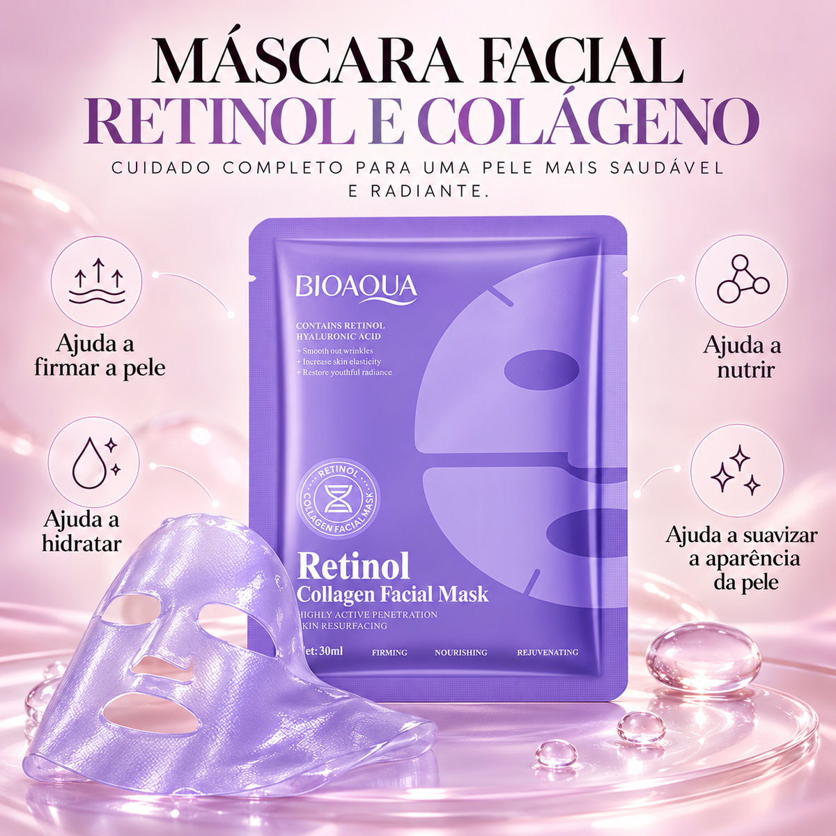 Benefícios da máscara facial