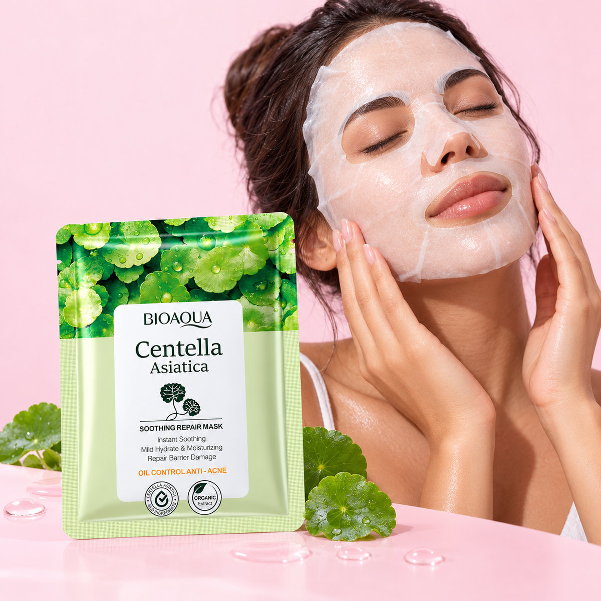 Modo de uso da máscara facial