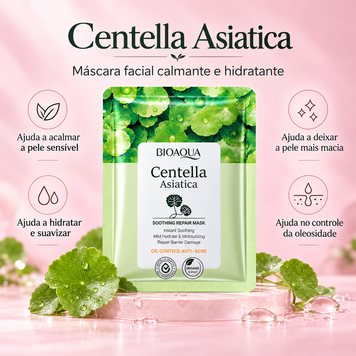 Benefícios da máscara facial