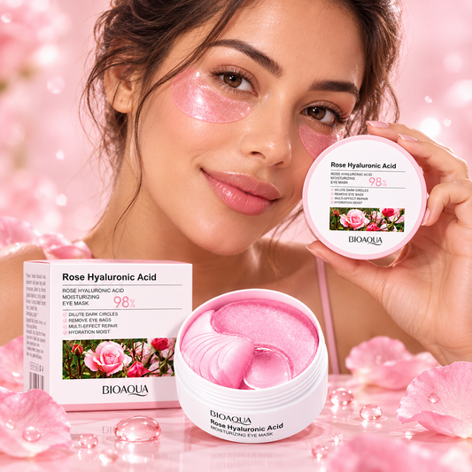 Patches de Olhos Rose Hialurônico BioAqua
