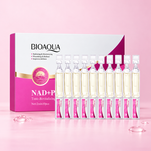 Ampolas Faciais NAD+ e PDRN BioAqua