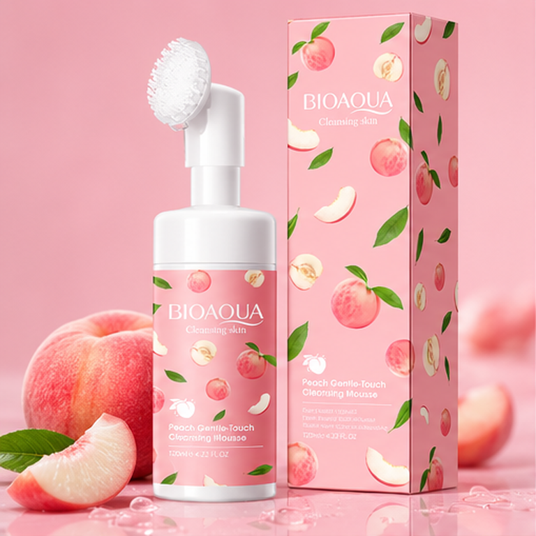 Espuma Facial Pêssego BioAqua