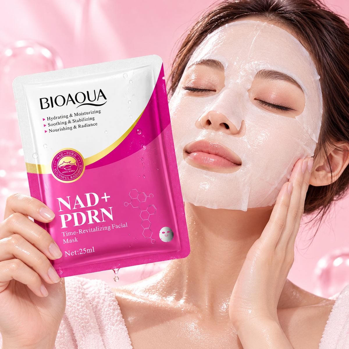 Modo de uso da máscara facial