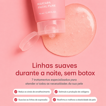 Máscara Facial BioAqua Com Colágeno Para Noite
