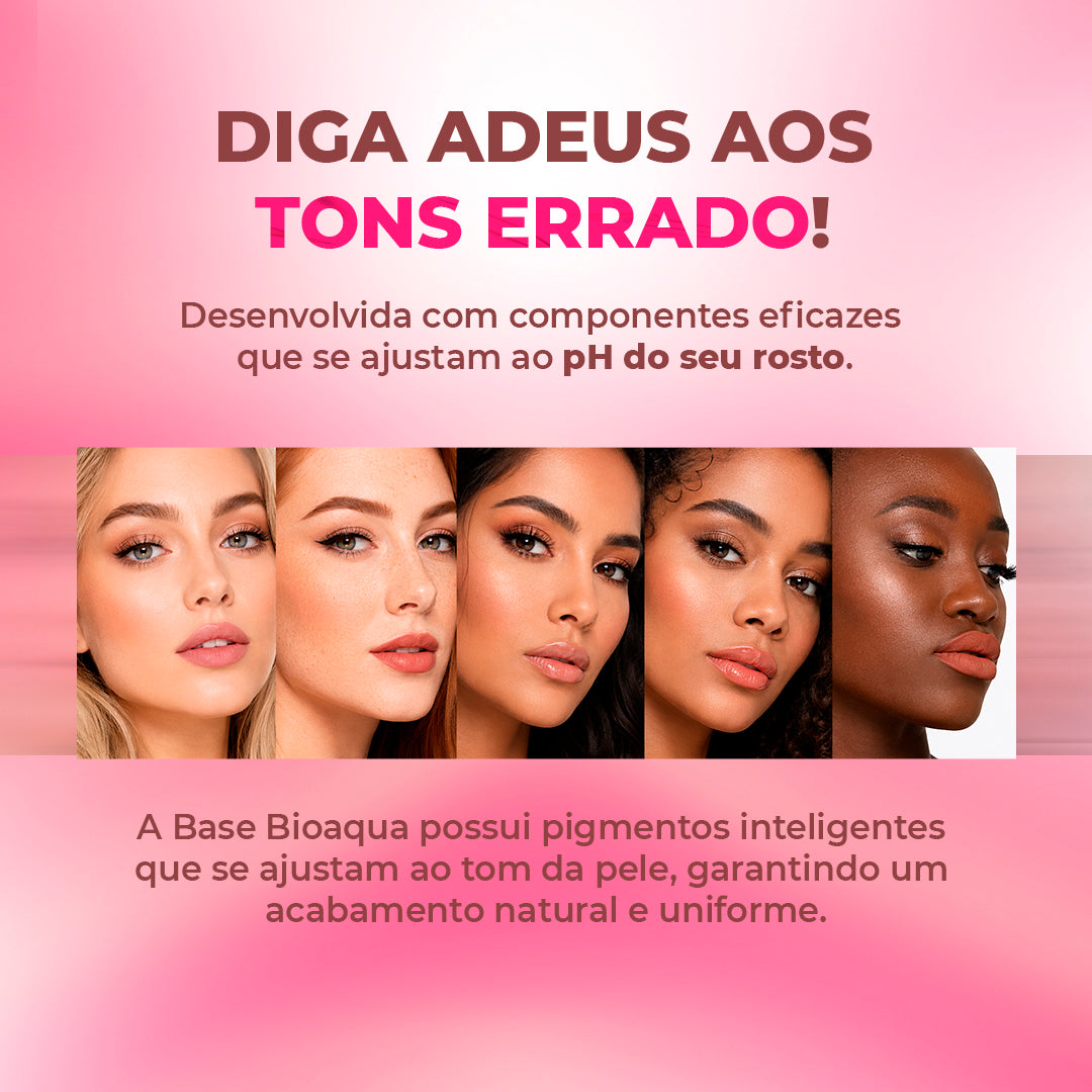 BioAqua© - Base Profissional [COMPRE 01 LEVE 02] + Brindes